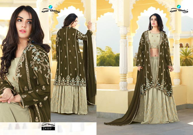 Your Choice Glam Hunt Bridal Look Wholesale Georgette Wedding Salwar Suits